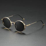 Classic Metal Frame UV Protection Glasses