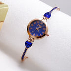 Women’s Love Heart Bracelet Quartz Watch