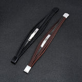 Multi-Layer Braided Men's Leather Bracelet