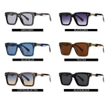 Retro Pilot Square Frame Men’s Sunglasses