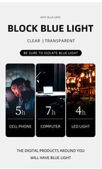 Minimalist Anti-Blue Light Metal Frame