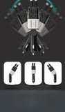 UltraVolt One-to-Four Fast Adapter With Display