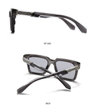 Retro Pilot Square Frame Men’s Sunglasses