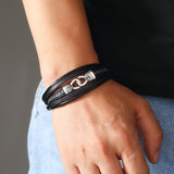 Multicolor Magnetic Men's Buckle Bracelet