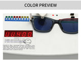 Trendy Half-Pin Frame Retro Eyewear