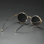 Classic Metal Frame UV Protection Glasses