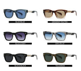 Trendy Half-Pin Frame Retro Eyewear