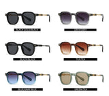 Vintage Pilot Style Round Frame Shades