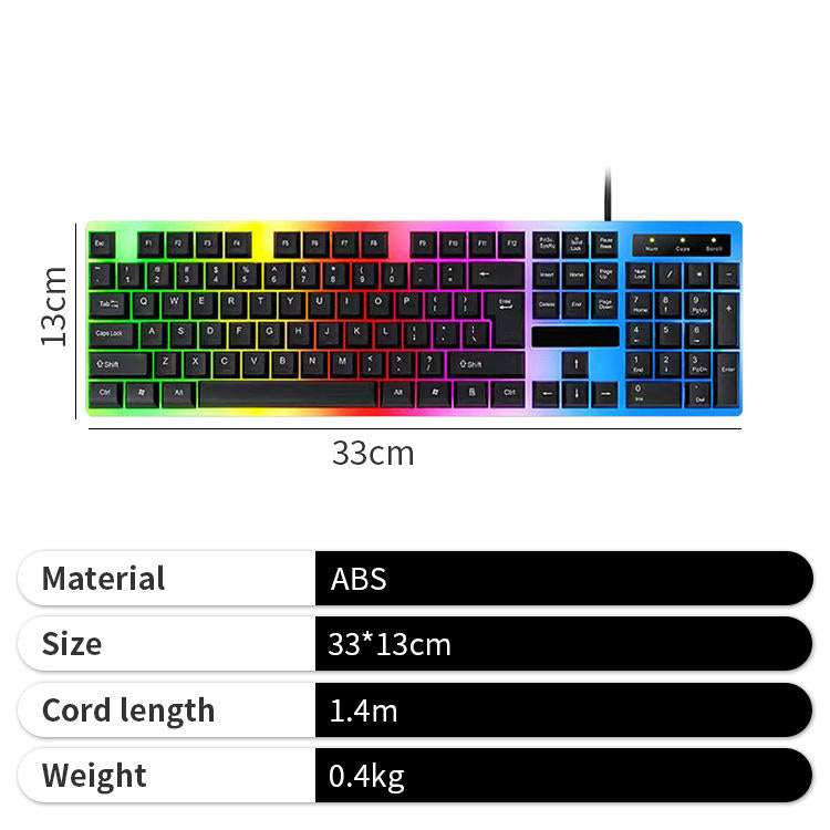Premium Quality RGB Gaming Keyboard and Mouse Combo