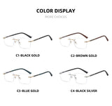 Minimalist Anti-Blue Light Metal Frame