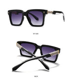 Retro Pilot Square Frame Men’s Sunglasses