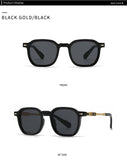Vintage Pilot Style Round Frame Shades