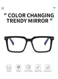 Color Changing Square Optical Eyewear