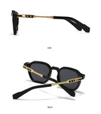 Vintage Pilot Style Round Frame Shades