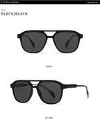Square Frame Retro Acrylic Sunglass