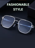 Kajira Square Frame Trim Sunglasses