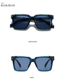 Retro Pilot Square Frame Men’s Sunglasses