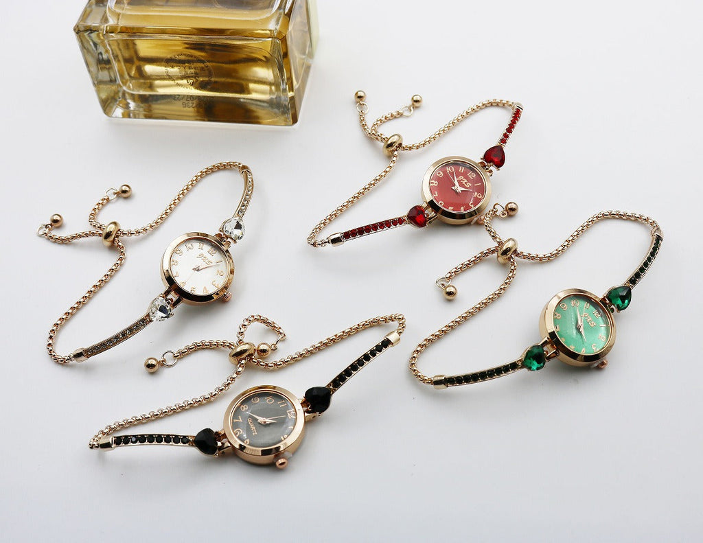 Women’s Love Heart Bracelet Quartz Watch