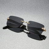 Leopard Wood Texture Summer Sunglasses