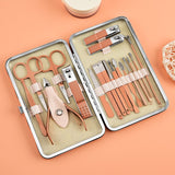 18-Piece Stainless Steel Nail Clipper Set