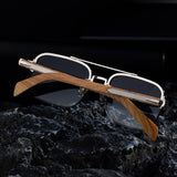 European Retro Frameless Men Sunglasses