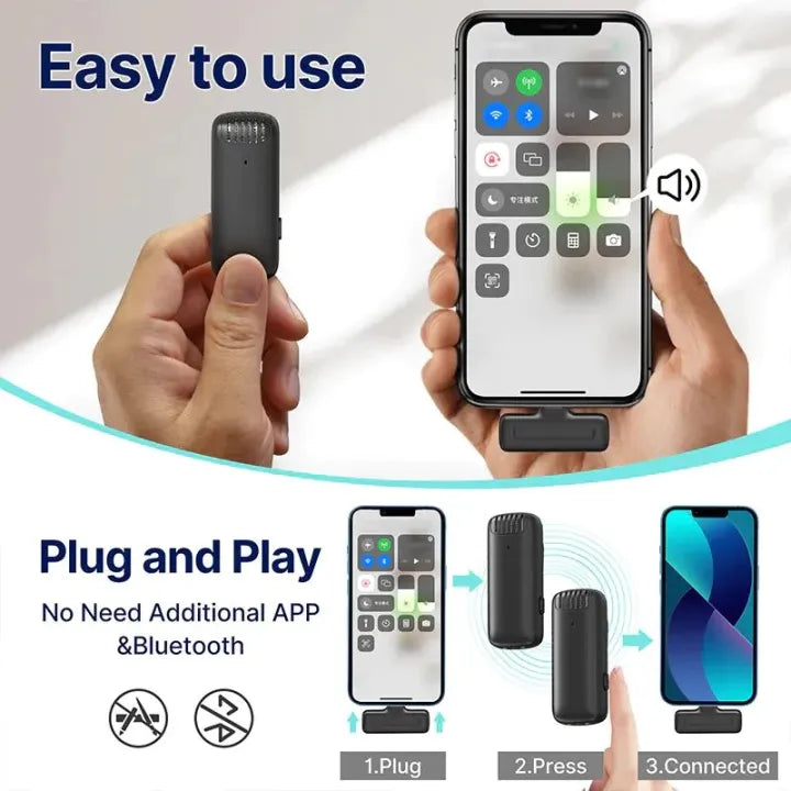 Long Range Wireless Clip Microphone Setup