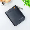 BABAOCARY Men's Short Zipper Wallet with Coin Pocket