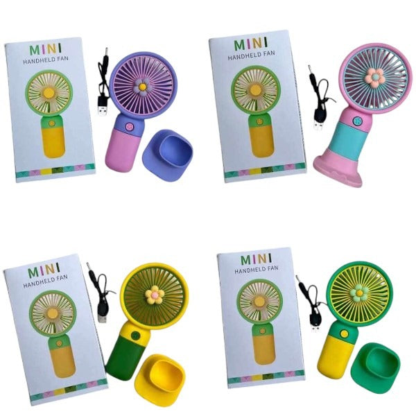 Cute Mini Usb Rechargeable Fan