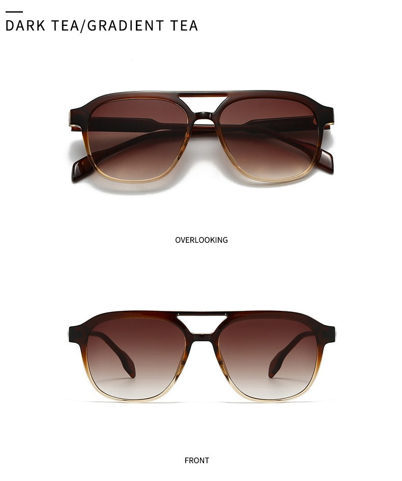 Square Frame Retro Acrylic Sunglass