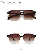 Square Frame Retro Acrylic Sunglass