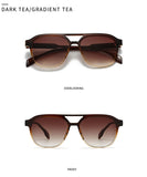 Square Frame Retro Acrylic Sunglass