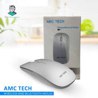 Silent Wireless and Bluetooth Slim Mouse
