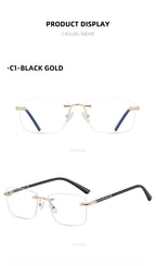 Minimalist Anti-Blue Light Metal Frame