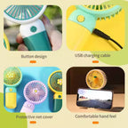 Cute Mini Usb Rechargeable Fan