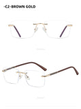 Minimalist Anti-Blue Light Metal Frame