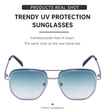 Kajira Square Frame Trim Sunglasses