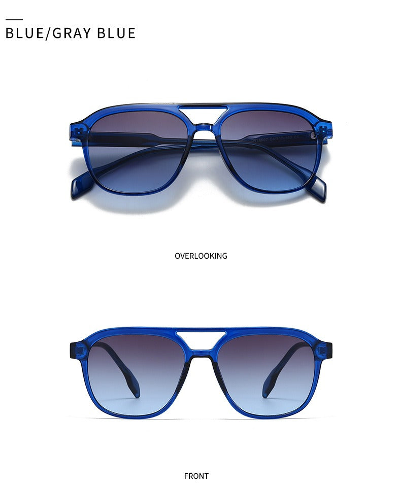 Square Frame Retro Acrylic Sunglass