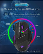 MS-7 Gaming Wired Mouse