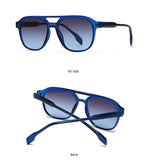 Square Frame Retro Acrylic Sunglass