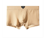 New Ice Silk Solid Men’s Underwear ( set of 04)