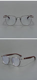 Wood Grain Anti-Blue Light Glasses