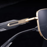 Signature Square Frame Sunglasses for Men