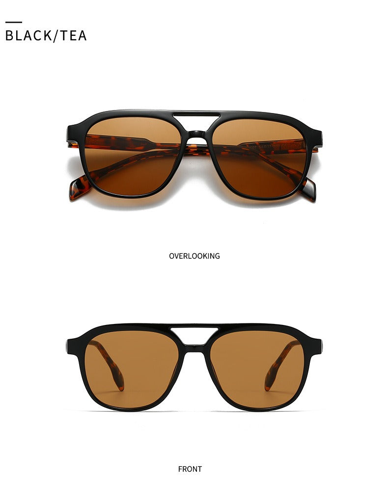 Square Frame Retro Acrylic Sunglass