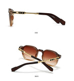 Vintage Pilot Style Round Frame Shades