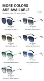 Kajira Square Frame Trim Sunglasses