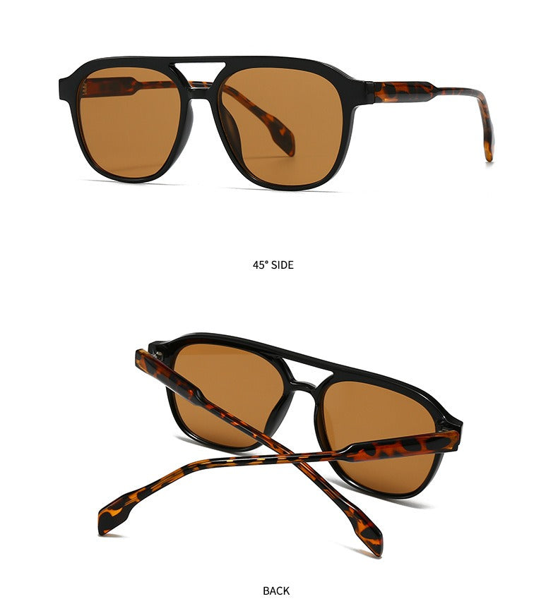 Square Frame Retro Acrylic Sunglass