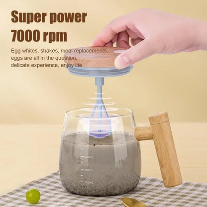 Smart Automatic Coffee Protein Mixer Mug