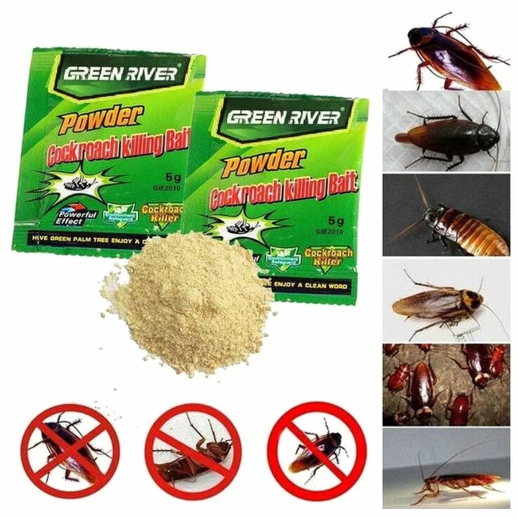 Tree Leaf Cockroach Powder Green Leaf Cockroach Bait Powder – Care Me