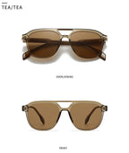 Square Frame Retro Acrylic Sunglass