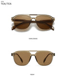 Square Frame Retro Acrylic Sunglass